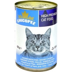 Корм для кошек Chicopee Adult Canned Chunks with Fish 0.4 kg