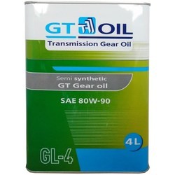 Трансмиссионное масло GT OIL Gear Oil 80W-90 GL-4 4L
