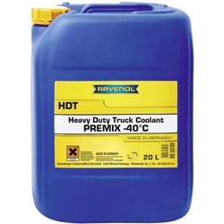 Охлаждающая жидкость Ravenol HDT Coolant Premix -40 20L