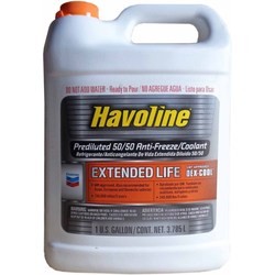 Охлаждающая жидкость Chevron Havoline Prediluted 50/50 Dex-Cool Extended Life Antifreeze 3.78L