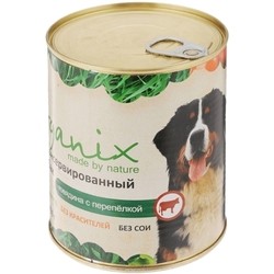 Корм для собак ORGANIX Adult Canned with Beef/Quail 0.85 kg