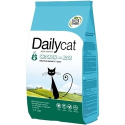 Корм для кошек Dailypet Adult Cat Hairball Chicken/Rice 3 kg