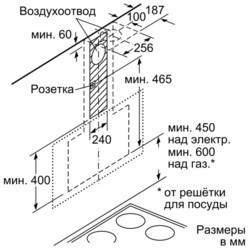 Вытяжка Bosch DWK 67JM60