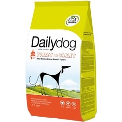 Корм для собак Dailypet Adult Medium/Large Breed Turkey/Barley 3 kg