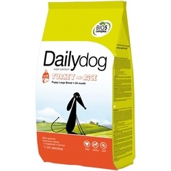Корм для собак Dailypet Puppy Large Breed Turkey/Rice 3 kg