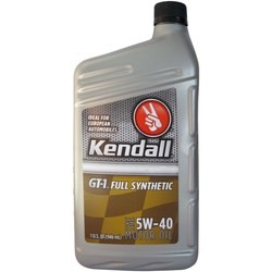Моторное масло Kendall GT-1 Full Synthetic 5W-40 1L