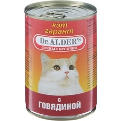 Корм для кошек Dr. Alders Cat Garant with Beef 0.415 kg