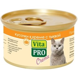 Корм для кошек VitaPro Crema Adult Canned Pumpkin 0.1 kg