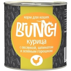 Корм для кошек Brunch Adult Canned with Chicken/Oatmeal 0.24 kg