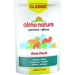 Корм для кошек Almo Nature Adult Classic Raw Pack Mackerel 0.055 kg
