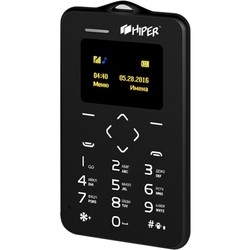 Мобильный телефон Hiper sPhone Card (черный)