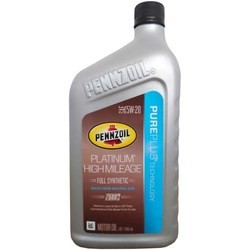 Моторное масло Pennzoil Platinum High Mileage 5W-20 1L