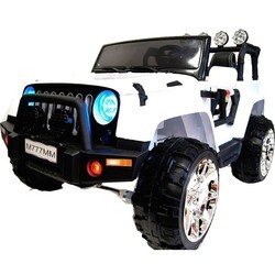 Детский электромобиль RiverToys Jeep M777MM (белый)