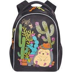 Школьный рюкзак (ранец) Grizzly RG-762-1 (черный)
