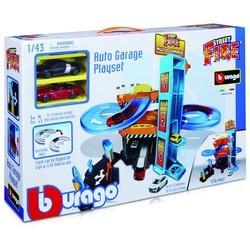 Автотрек / железная дорога Bburago Street Fire Auto Garage