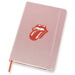 Блокнот Moleskine Rolling Stones Ruled Pink