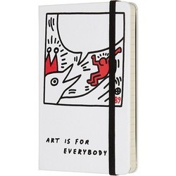 Блокнот Moleskine Keith Haring Plain Pocket