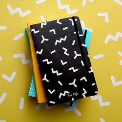Блокнот Kyiv Style Ruled Notebook A5 Black