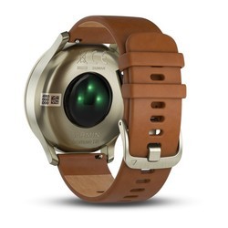 Носимый гаджет Garmin Vivomove HR Premium (серебристый)