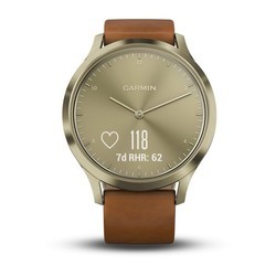 Носимый гаджет Garmin Vivomove HR Premium (розовый)