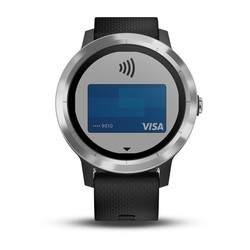 Носимый гаджет Garmin Vivoactive 3 (серебристый)