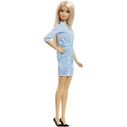 Кукла Barbie Fashionistas Double Denim Look - Original DVX71