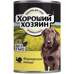 Корм для собак Horoshiy Hozyain Adult Canned with Poultry 0.34 kg