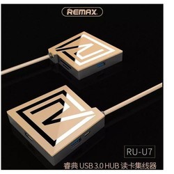 Картридер/USB-хаб Remax RU-U7
