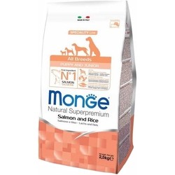 Корм для собак Monge Speciality All Breed Puppy/Junior Salmon/Rice 12 kg