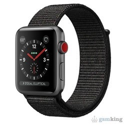 Носимый гаджет Apple Watch 3 Aluminum 38 mm Cellular (серый)