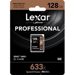 Карта памяти Lexar Professional 633x SDXC UHS-I 64Gb