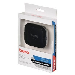 Картридер/USB-хаб Buro BU-CR/HUB3-U3.0-C004