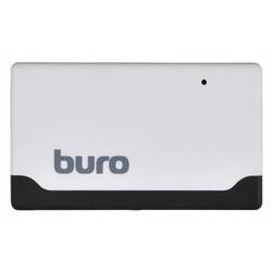 Картридер/USB-хаб Buro BU-CR-171 (белый)