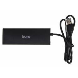 Картридер/USB-хаб Buro BU-HUB4-0.5-U3.0