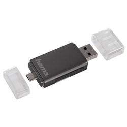 Картридер/USB-хаб Hama H-123950