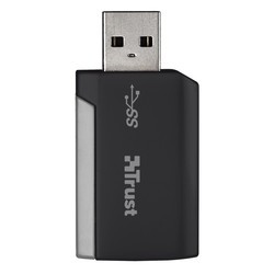 Картридер/USB-хаб Trust SuperSpeed USB 3.0 SD & Micro-SD