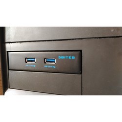 Картридер/USB-хаб 5bites FP184A