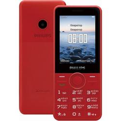 Мобильный телефон Philips Xenium E168 (красный)