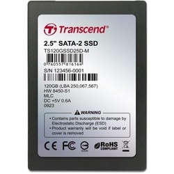 SSD-накопители Transcend TS120GSSD25D-M