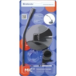 Микрофон Defender MIC-117 (серый)