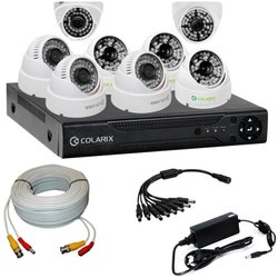 Комплекты видеонаблюдения COLARIX Basic Dome Complex Plus