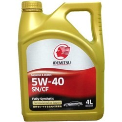 Моторное масло Idemitsu 5W-40 SN/CF 4L