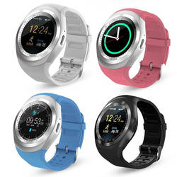 Носимый гаджет Smart Watch Smart Y1 (розовый)