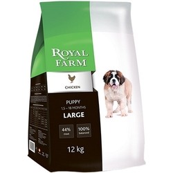 Корм для собак Royal Farm Puppy Large Breed Chicken 12 kg
