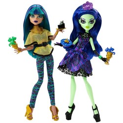 Кукла Monster High Scream and Sugar Amanita Nightshade and Nefera de Nile DMD73