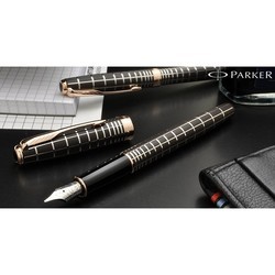 Ручка Parker Sonnet Premium F531 Dark Grey CT