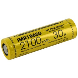 Аккумулятор / батарейка Nitecore IMR18650 2100 mAh 20 A