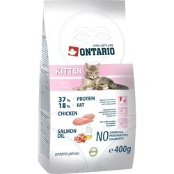 Корм для кошек Ontario Kitten Chicken 0.4 kg