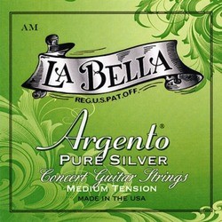 Струны La Bella AM Argento Pure Silver