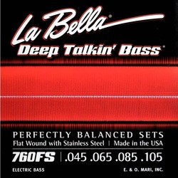 Струны La Bella Deep Talkin' Bass Flats 45-105